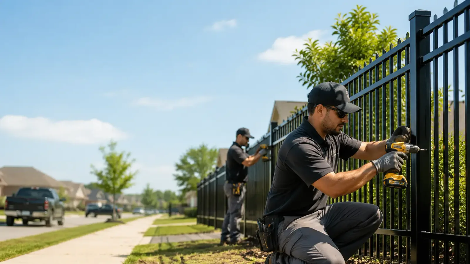 Metal Fence Installation in Courtland, MS